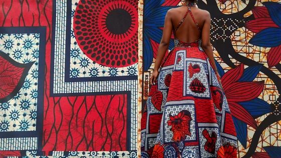 Lebhafter, langlebiger, faltenbeständiger, afrikanischer Wachsdruck Polyesterstoff