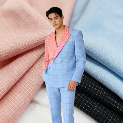 195 gm Garne mit 68% Polyester, 30% Rayon und 2% Spandex für Uniformen