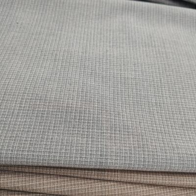 240gm TR Anzug Stoff mit subtilem Checkmuster - 85% Polyester 11% Rayon 4% Spandex Uniform Stoff